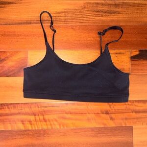 Ivivva Black Adjustable-Strap Sports Bralette